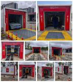 中國(guó)南昌，中國(guó)石化，隧道9刷電腦洗車(chē)機(jī)安裝調(diào)試中